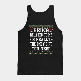 ugly sweater christmas 2024 Tank Top